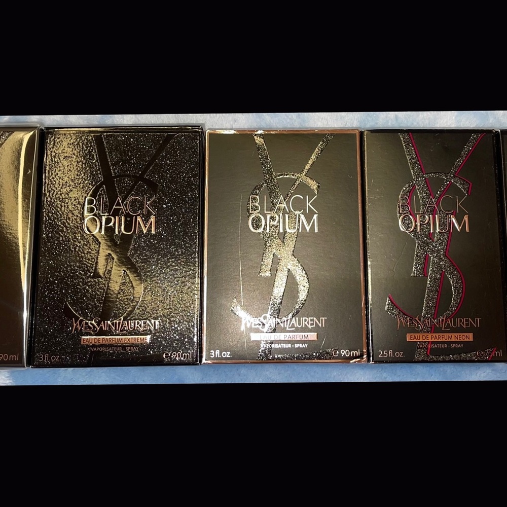 YSL Black Opium Bundle! ALL 5 Variations